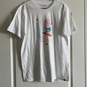 NWOT Hurley Mens 100% Cotton Graphic Tshirt Size L
